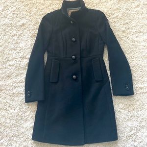 Jcrew black coat
